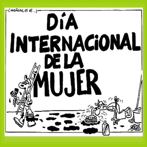 El dia internacional de la mujer trabajadora. Ergual