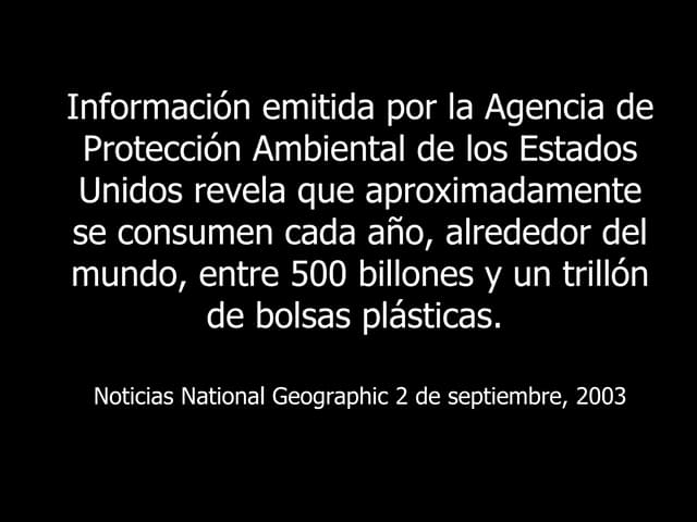 El Peligro De Las Bolsas PláSticas