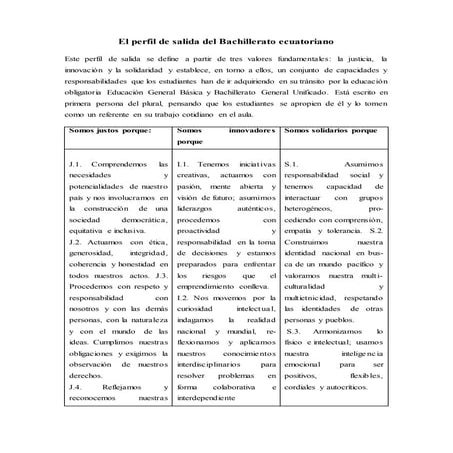 El perfil-de-salida-del-bachillerato-ecuatoriano