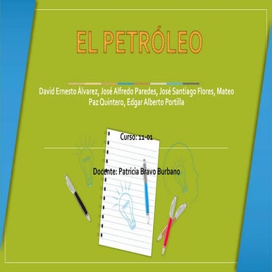 El petroleo
