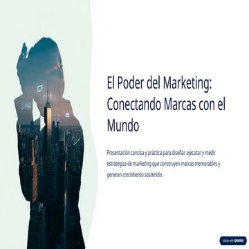 El Poder del Marketing: Estrategias para Construir Marcas Memorables y ...