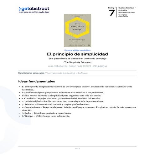 El poder de lo simple | PDF