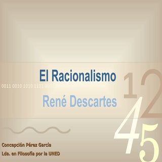El racionalismo: Descartes