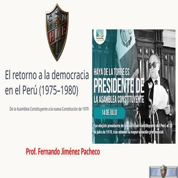 El-retorno-a-la-democracia-en-el-Peru-1975-1980. Asamblea Constituyente y Con...