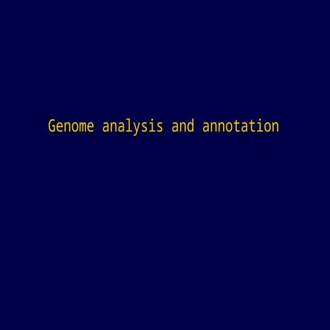 gene analysis an annotation presentation_1.ppt