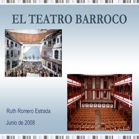El teatro del Barroco