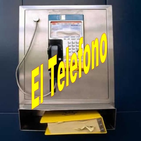 El telefono | PPTX