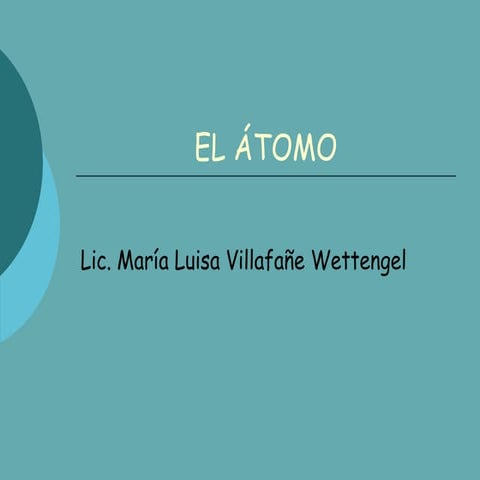 El áTomo