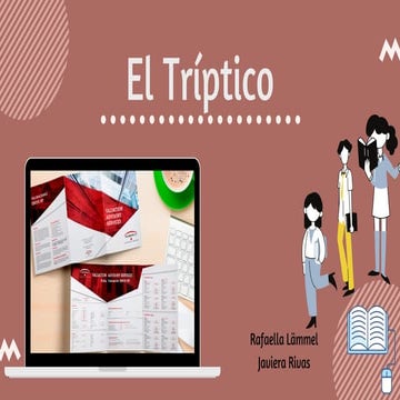 En qué consiste la elaboración de un triptico como una estrategía de