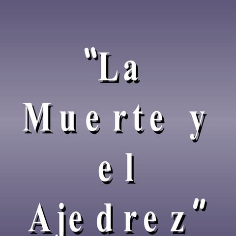 Juego de ajedrez