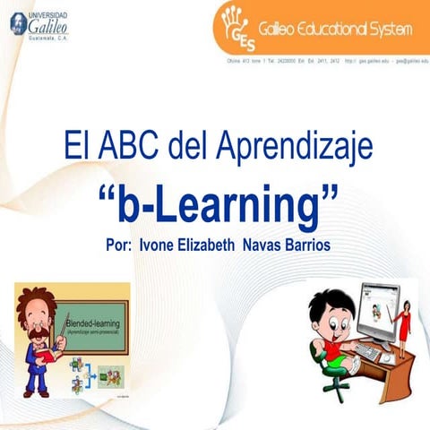 El ABC del aprendizaje b-Learning por Ivone Navas | PPS