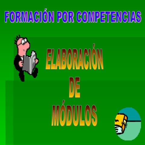 MODULOS POR COMPETENCIAS