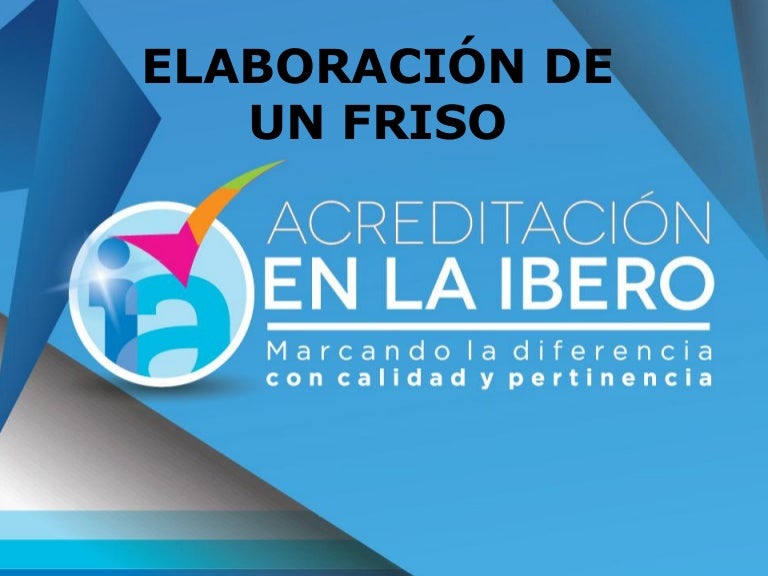 Elaboración de un friso