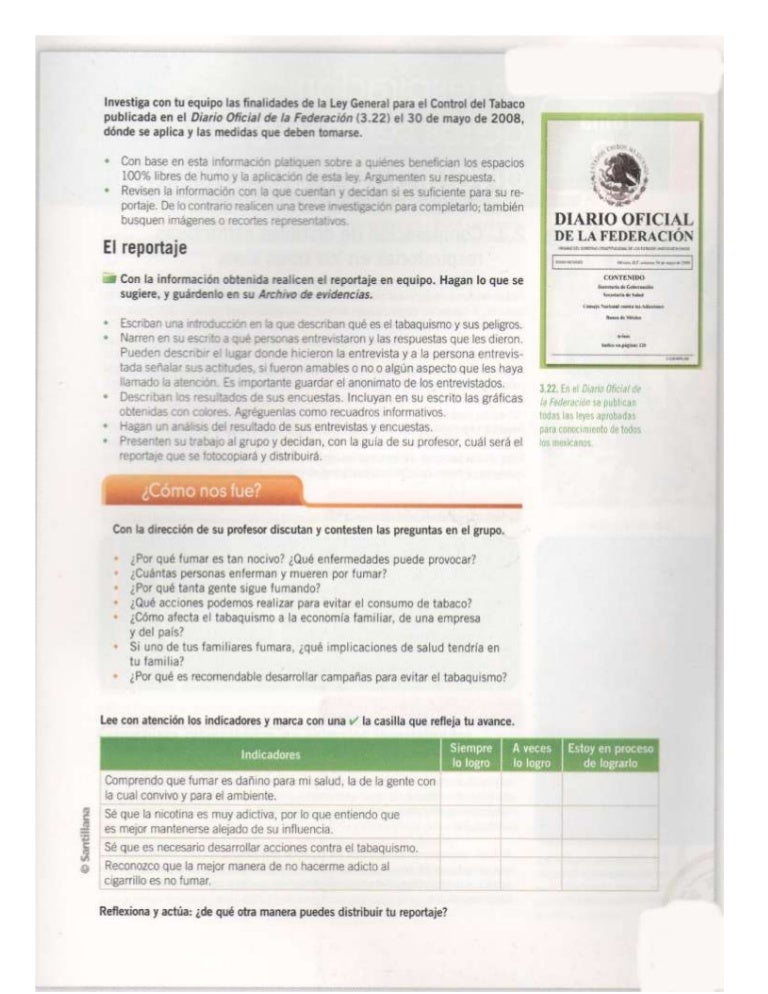 Elaboración de un reportaje