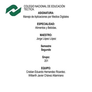 Elaboracion de la salsa de tomate