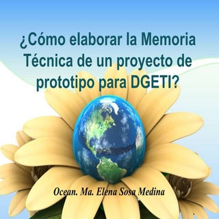 Elaboracion memoria tecnica proyect...