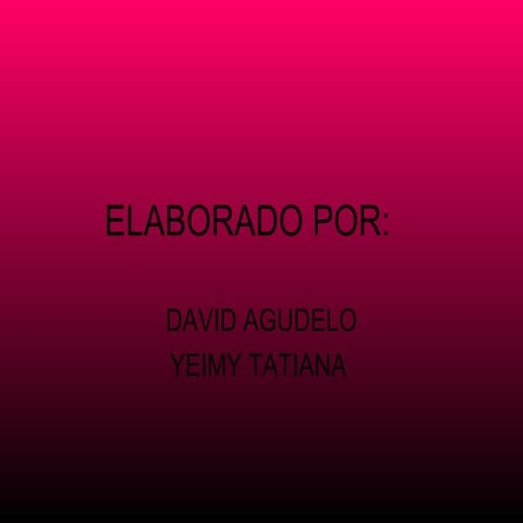 Elaborado por  yeimy