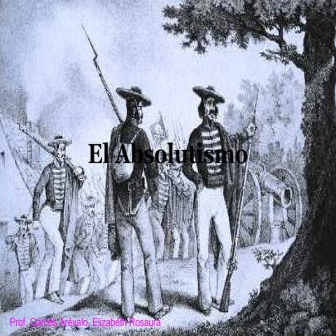 El absolutismo clase1