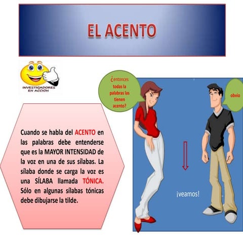 El acento  
