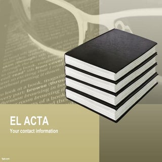 El acta presentacion ppt (1)