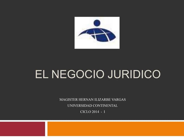 El acto juridico