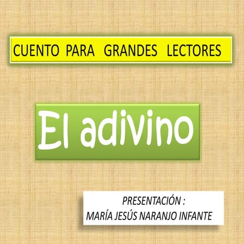 El adivino