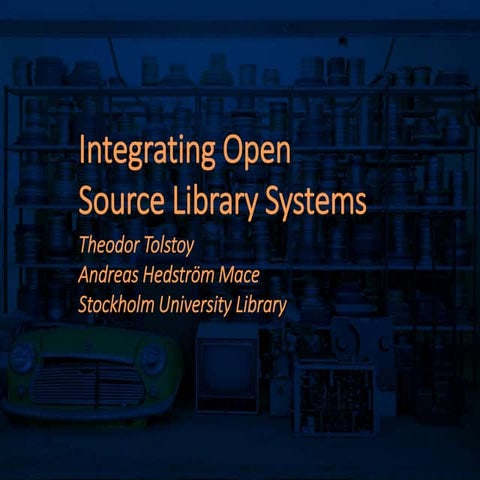 Elag integrating open source