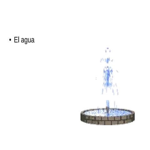 El agua
