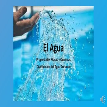 El Agua Pptx Pptx