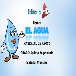 El agua como recurso natural