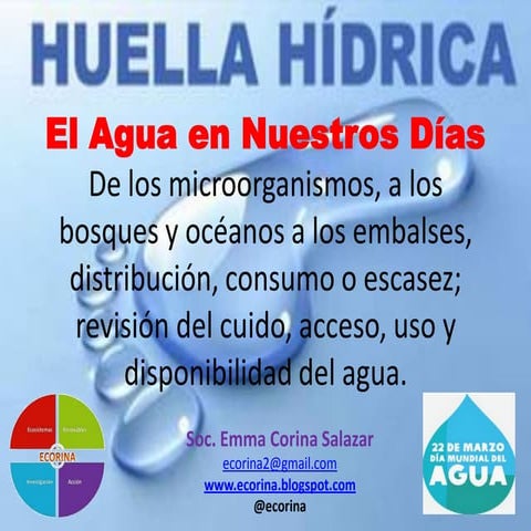 El agua en nuestros días ecss