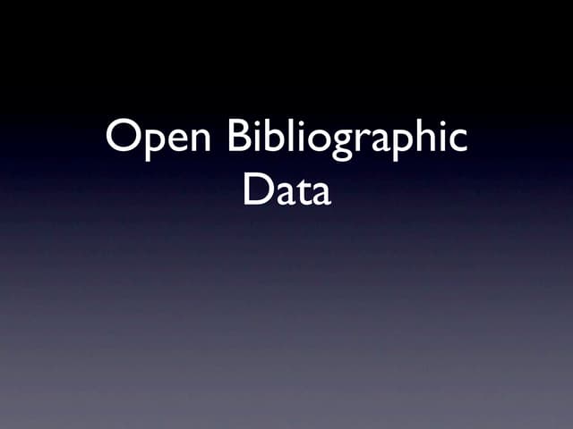 Open Data: Elag workshop report
