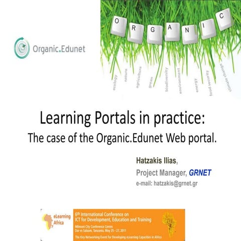 eLA 2011 "learning portals in practice", Dar es Salaam@24mai2011
