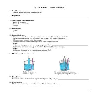 ¿El aire es materia?