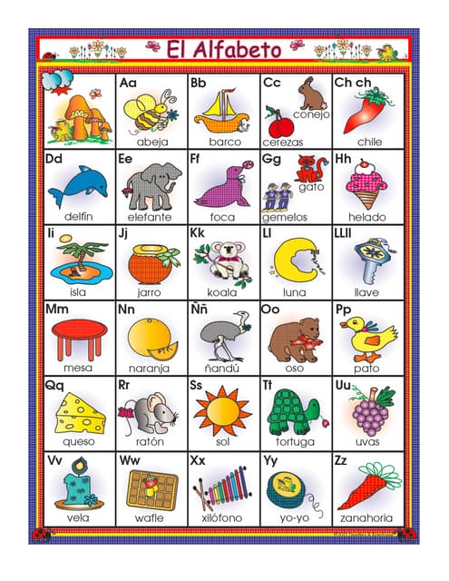 ABECEDARIO ILUSTRADO
