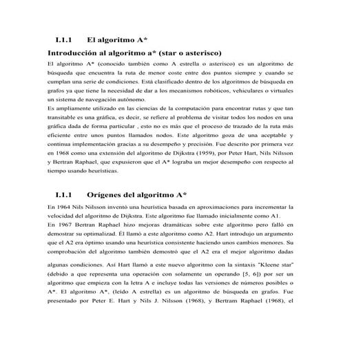 El algoritmo a (asterisco)