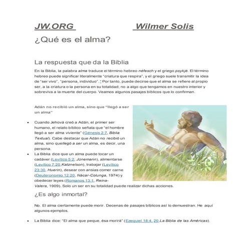 Qué es el alma. Por qué es importante conocer su significado en la ...