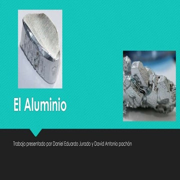 EL ALUMINIO