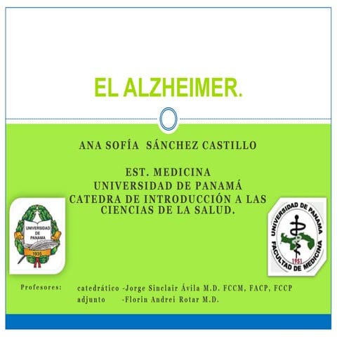 El Alzheimer UP Med