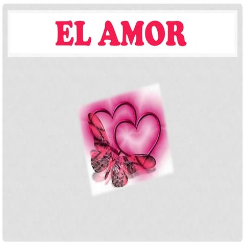 El amor