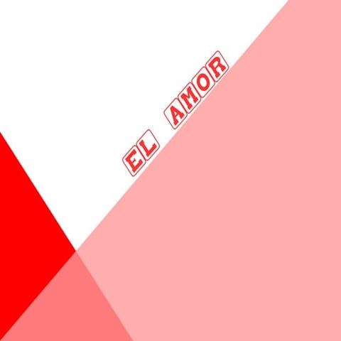 El amor