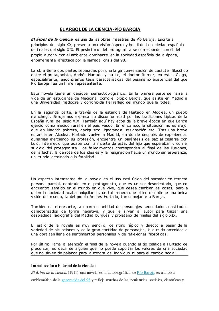 filosofia del arbol de la ciencia filosofia del arbol de la ciencia