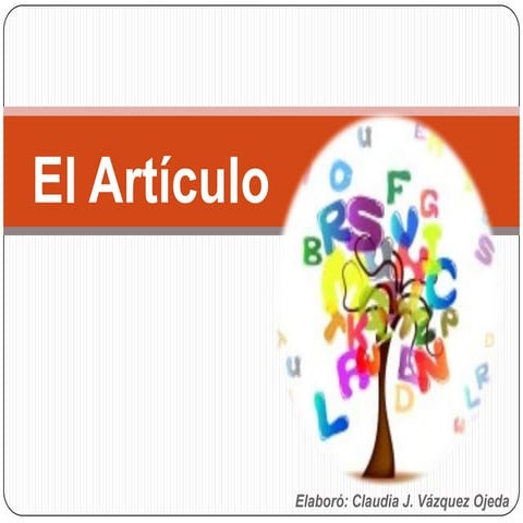 El Artículo 