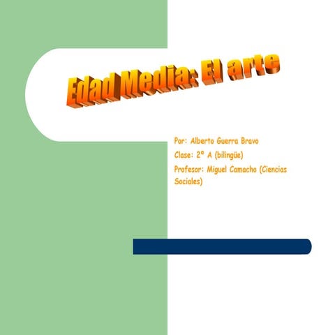 El arte gotico, por Alberto Guerra