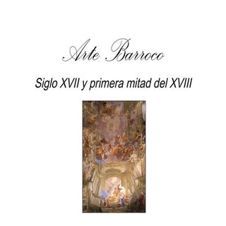 El arte barroco