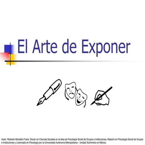 El arte de exponer | PPS
