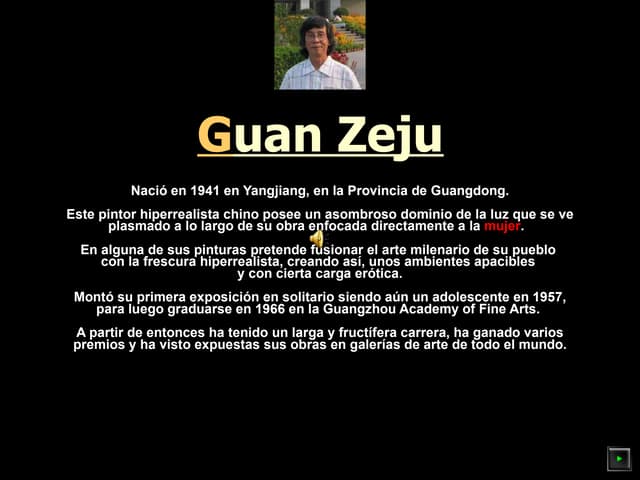 El Arte De  Guan  Zeju (Pintor)