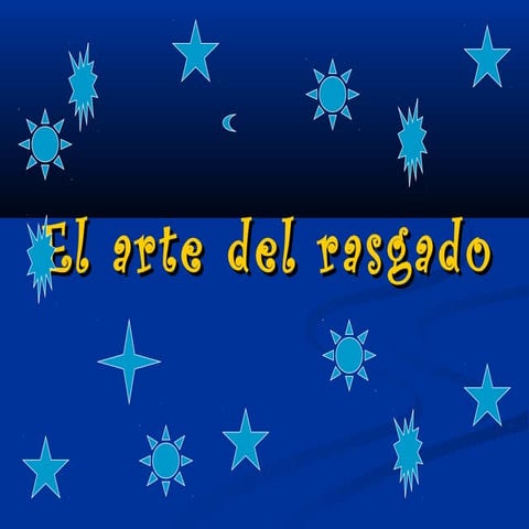 El arte del rasgado
