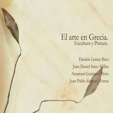 Arte de la antigua grecia | PPTX