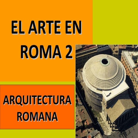 Arquitectura romana